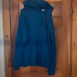 Blue under armour hoodie